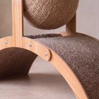 Arc Scratch Lounger - close up
