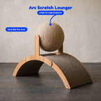Arc Scratch Lounger - infographic