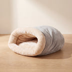 Burrow Sleeping Bag Bed - Grey - hero