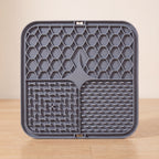 Calm Lick Mat - Grey - hero
