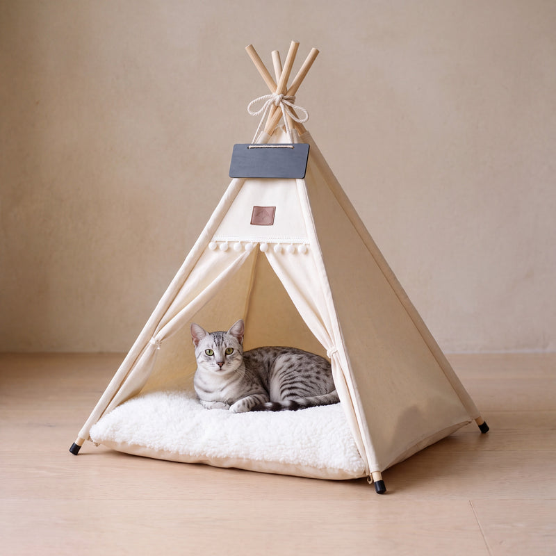Canvas Teepee Bed