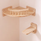 Climb Wall Shelf Set - Corner Lookout Set - close up