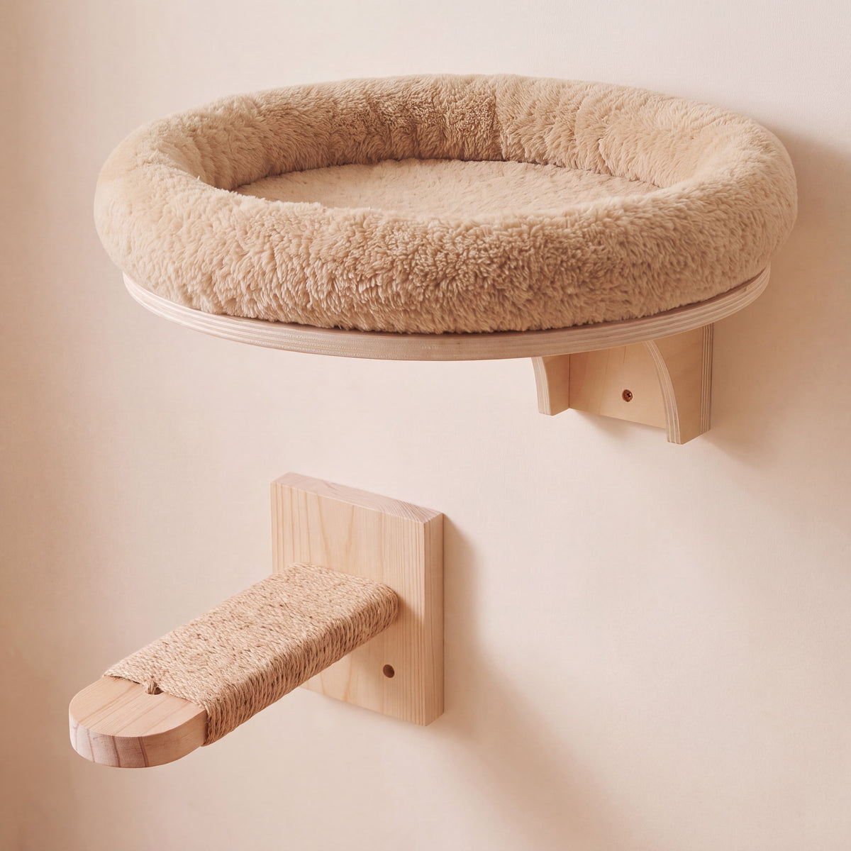 Climb Wall Shelf Set - Nest Set - close up