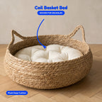 Coil Basket Bed - infographic