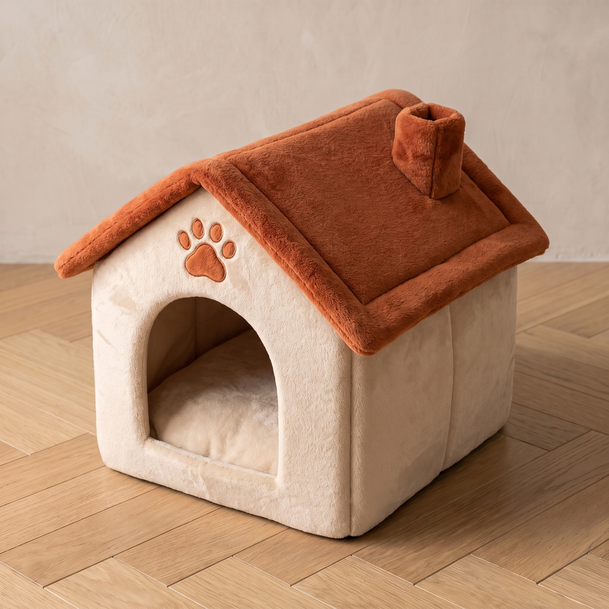 Cottage Cat Bed - overhead