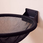 Cove Wall Hammock - Black - close up
