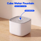 Cube Water Fountain - infographic