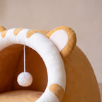Den Cave Bed - Yellow - close up