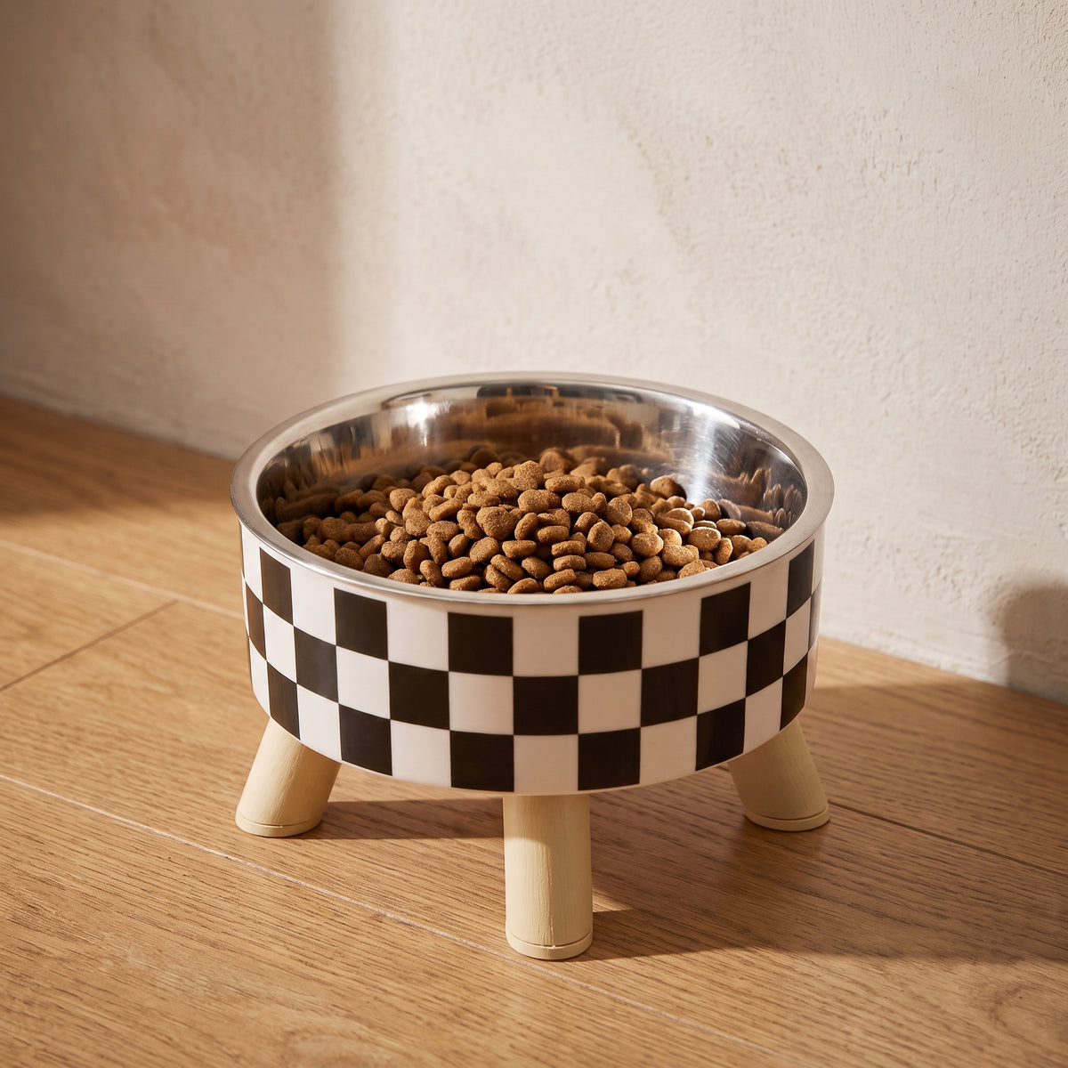 Domino Raised Bowl - Checker - feature