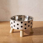 Domino Raised Bowl - Polka Dot - hero