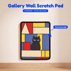 Gallery Wall Scratch Pad - infographic