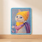 Gallery Wall Scratch Pad - Pearl Cat - hero