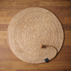 Halo Scratch Mat - Mat and ball - overhead