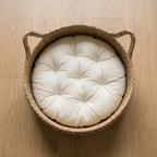 Coil Basket Bed - overhead