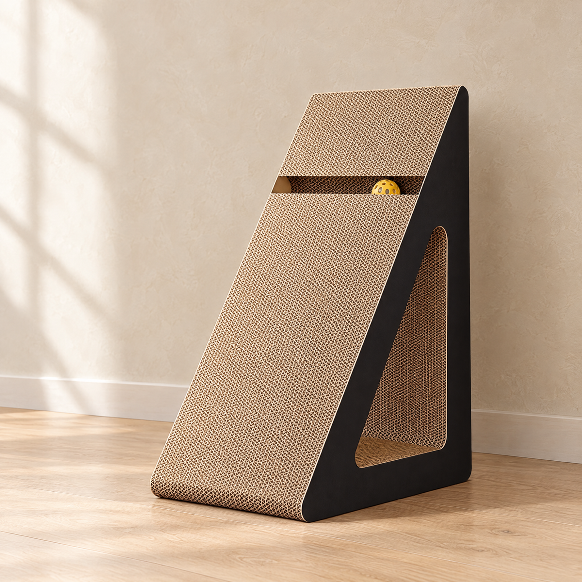 Peak A-Frame Scratcher - Cardboard Wedge