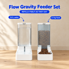Flow Gravity Feeder Set - infographic