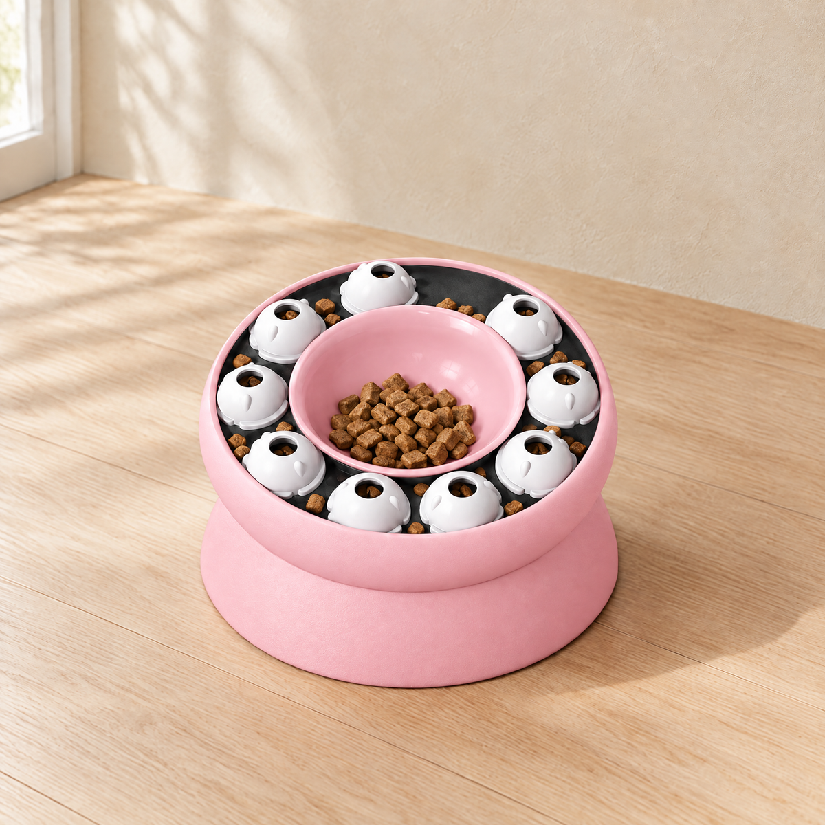 Maze Puzzle Feeder - Pink