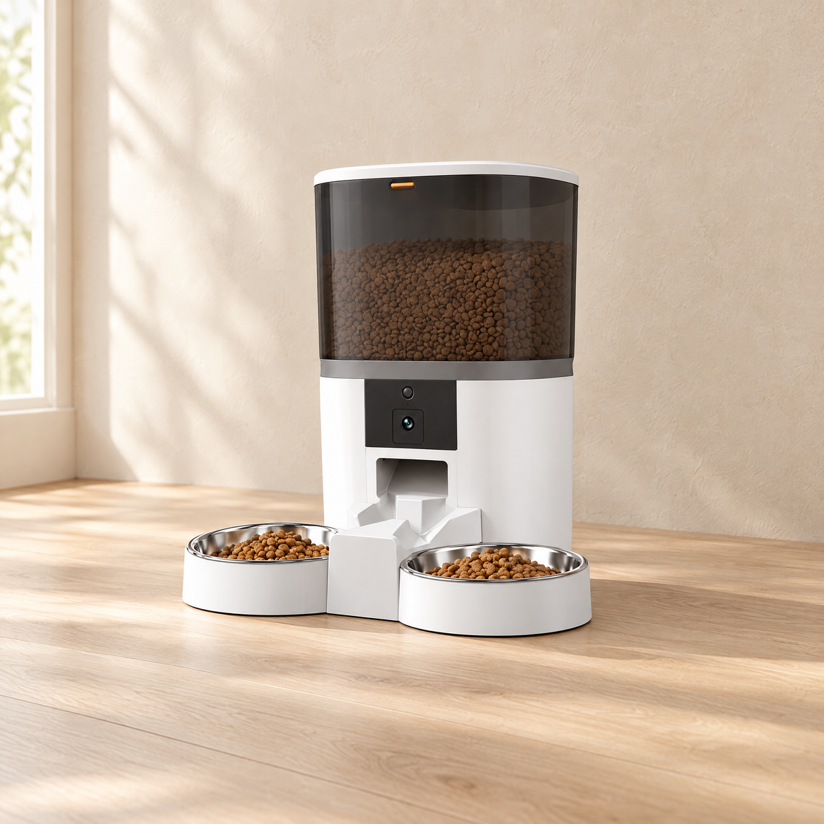 Watch Smart Camera Feeder - Double Bowl - hero