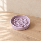 Bloom Slow Feeder Bowl - Purple