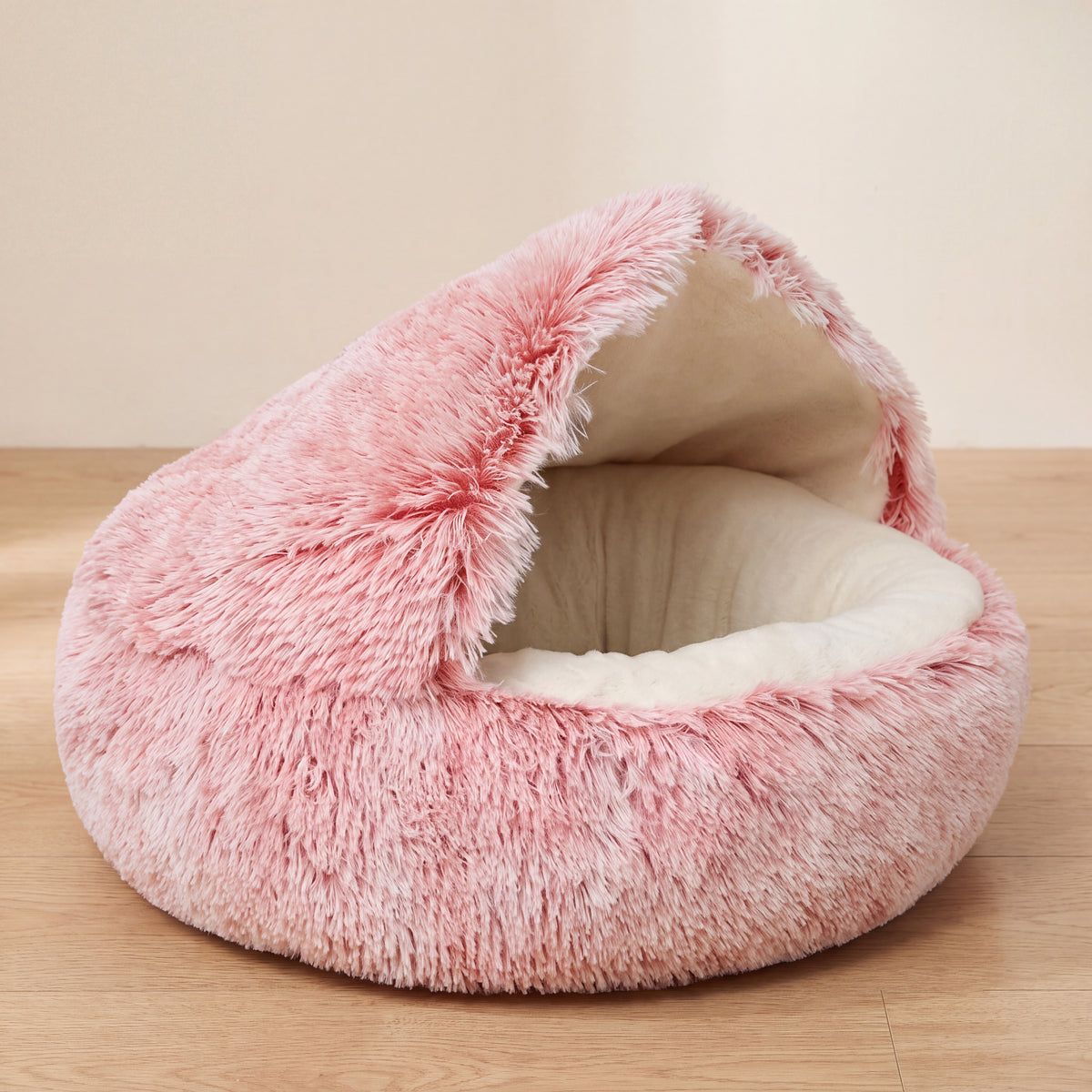 Hideaway Hooded Bed - Blush - hero