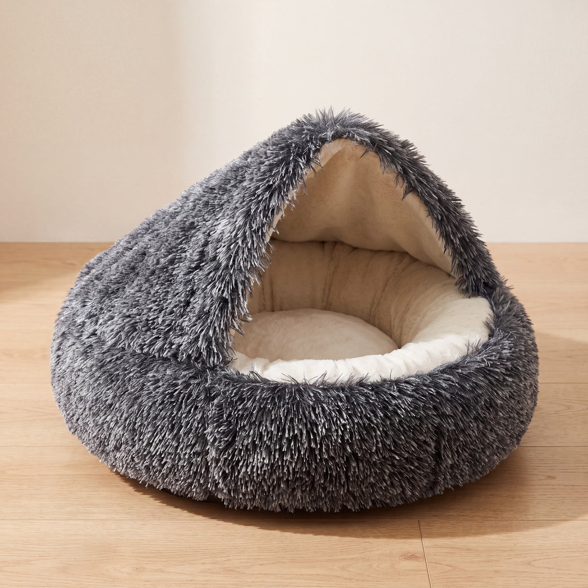 Hideaway Hooded Bed - Frost Grey - hero