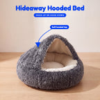 Hideaway Hooded Bed - infographic