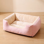 Hug Bolster Bed - Blush - hero