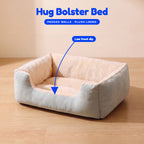 Hug Bolster Bed - infographic