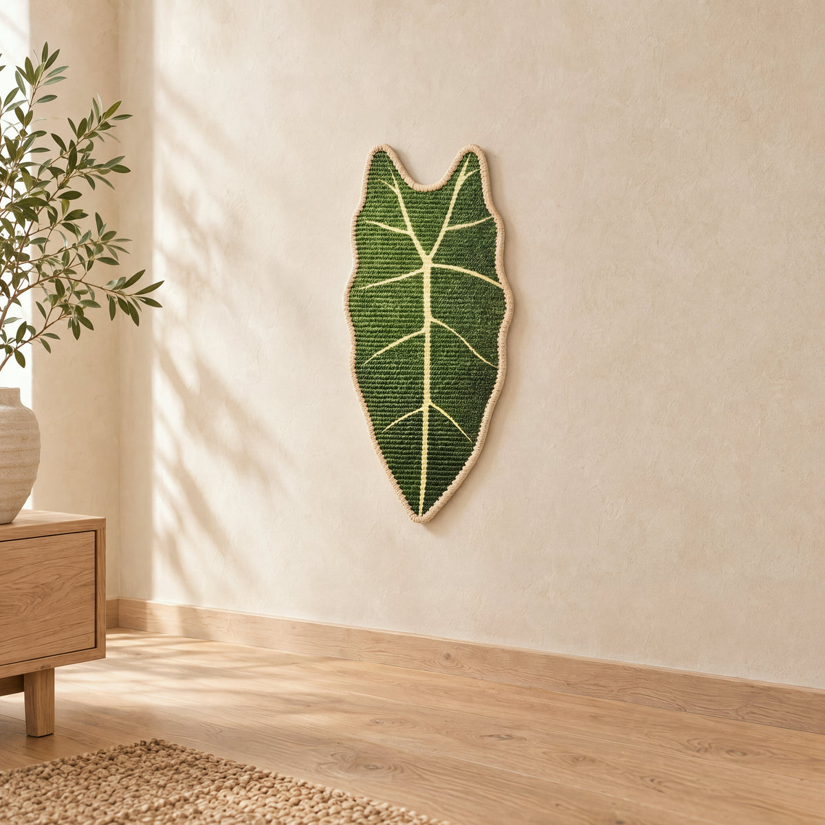Leaf Wall Scratch Board - Arrow Leaf