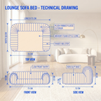 Lounge Sofa Bed