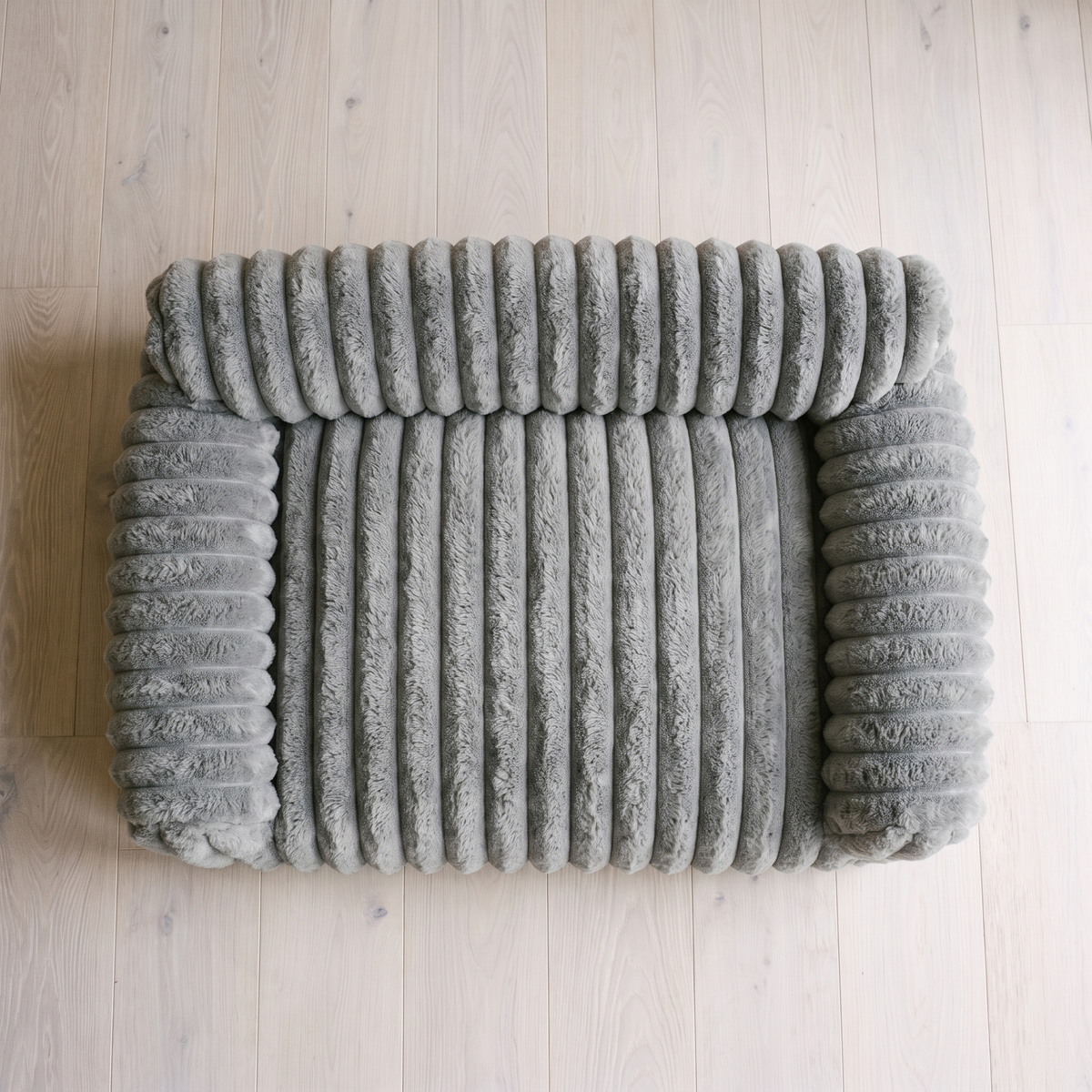Lounge Sofa Bed - Gray - overhead