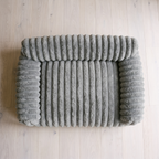 Lounge Sofa Bed - Gray - overhead