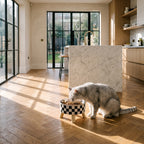 Domino Raised Bowl - Checker - lifestyle