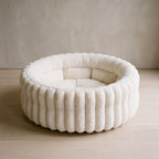 Nest Plush Bed - WHITE - detail