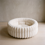 Nest Plush Bed - WHITE - hero