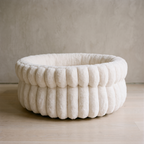 Nest Plush Bed - WHITE - lifestyle