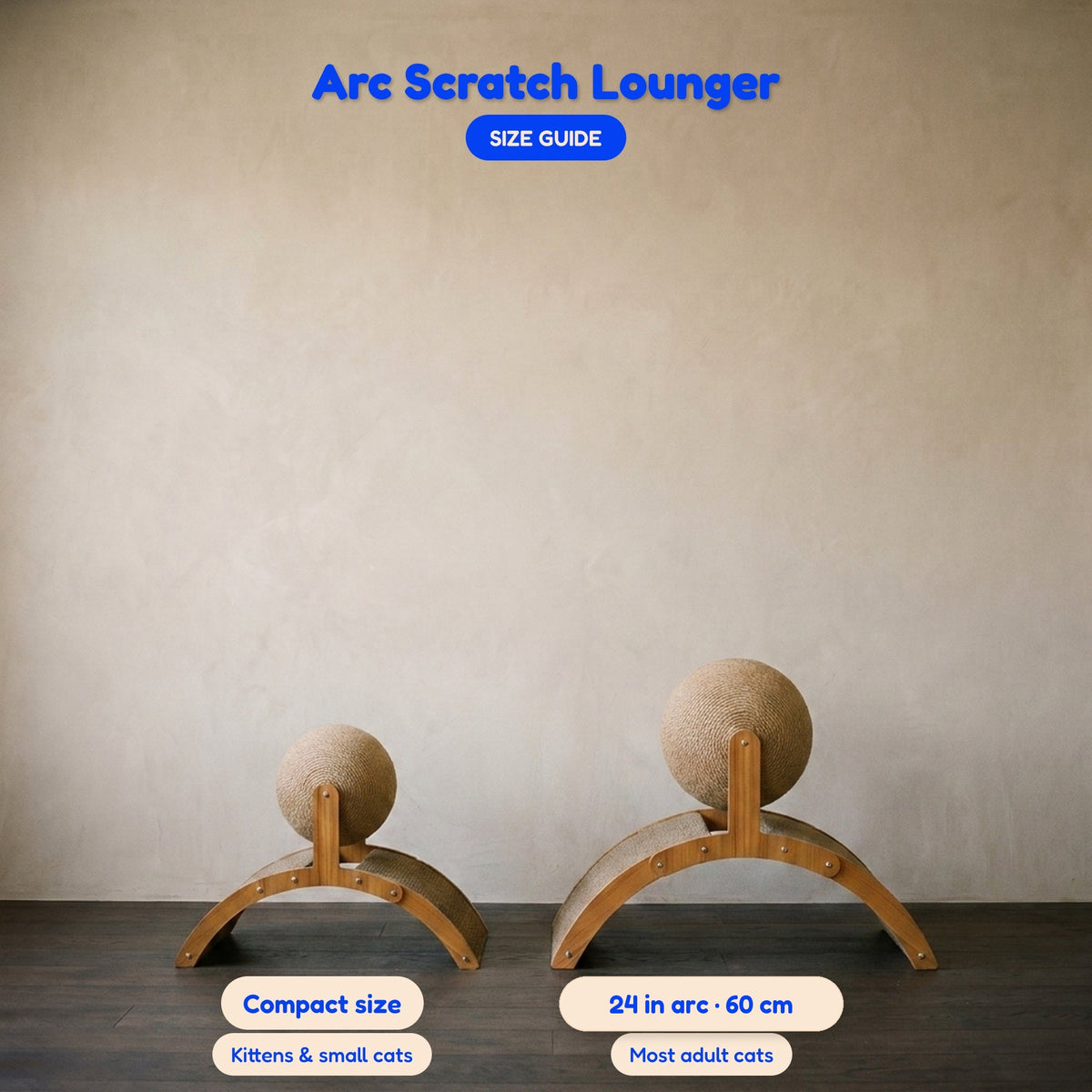 Arc Scratch Lounger - comparison