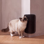 Nook Corner Groomer - Black - with a cat