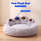 Paw Plush Bed - infographic