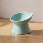Pillar Tilted Bowl - Teal - hero