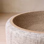 Woven Cat Nest Scratcher - close up