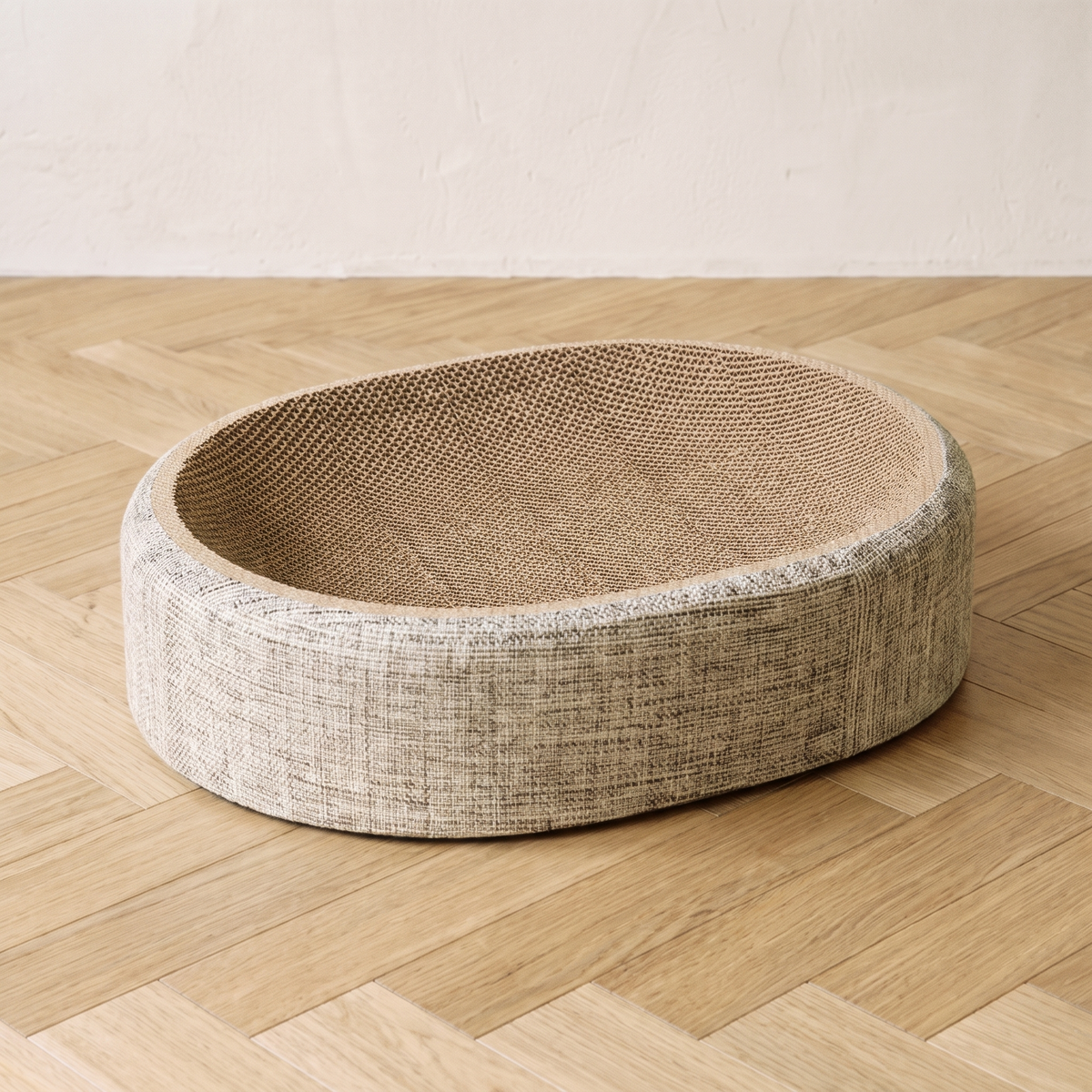 Woven Cat Nest Scratcher - hero