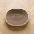 Woven Cat Nest Scratcher - overhead