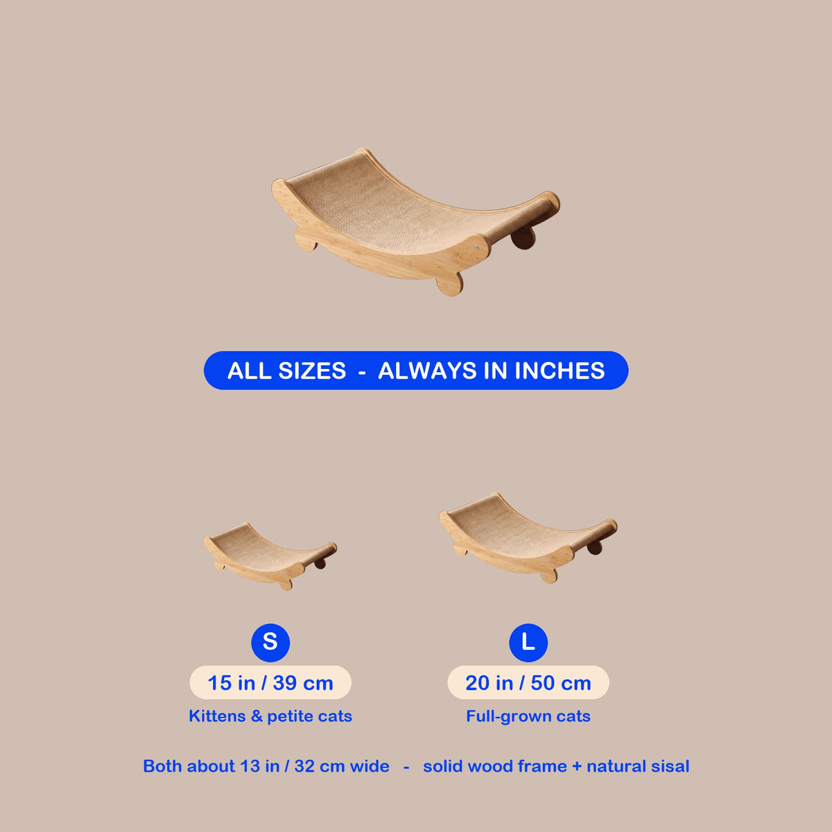 Ridge Scratch Bed - size guide blueprint