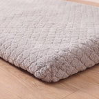 Settle Foam Bed - Light Grey - close up