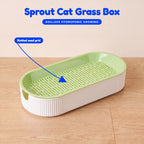 Sprout Cat Grass Box - infographic