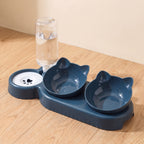 Twin Ear Feeding Station - Navy - hero