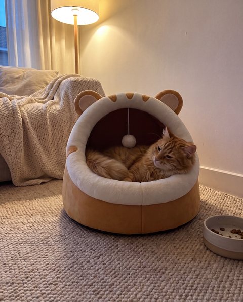 Den Cave Bed, styled by Purli