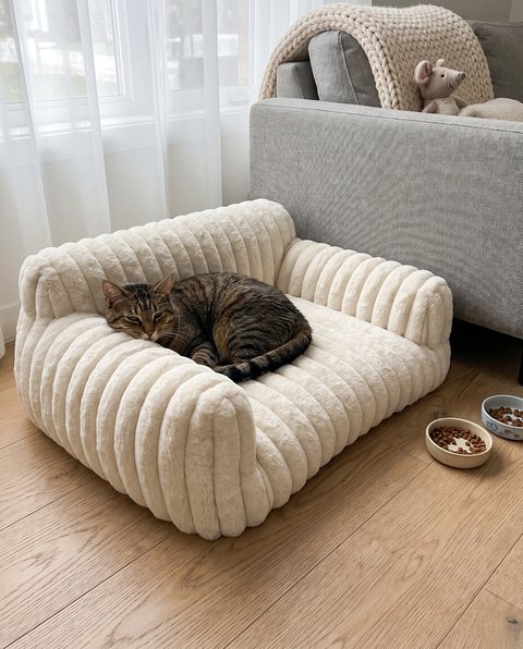 Lounge Sofa Bed, styled by Purli