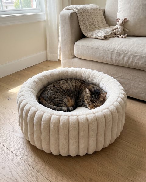 Nest Plush Bed, styled by Purli